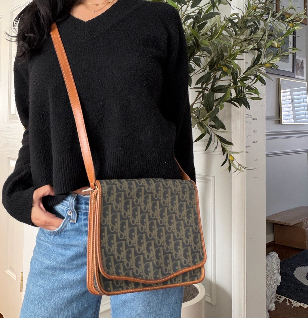 Christian Dior Diorissimo Trotter Crossbody Bag