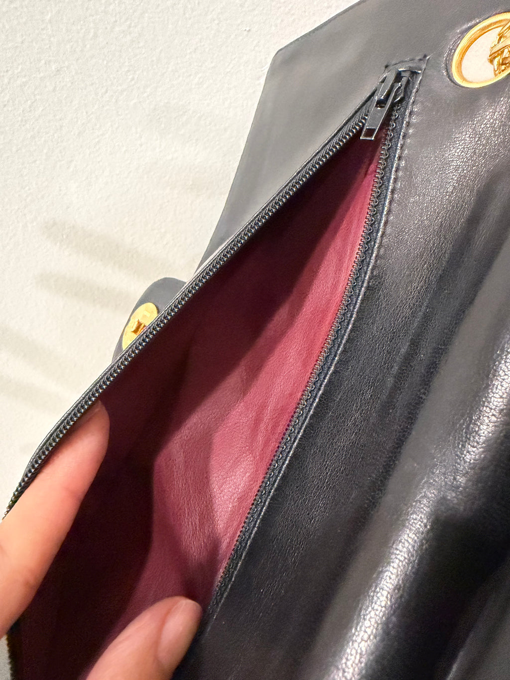 Vintage 90s Chanel Classic Double Flap Bag