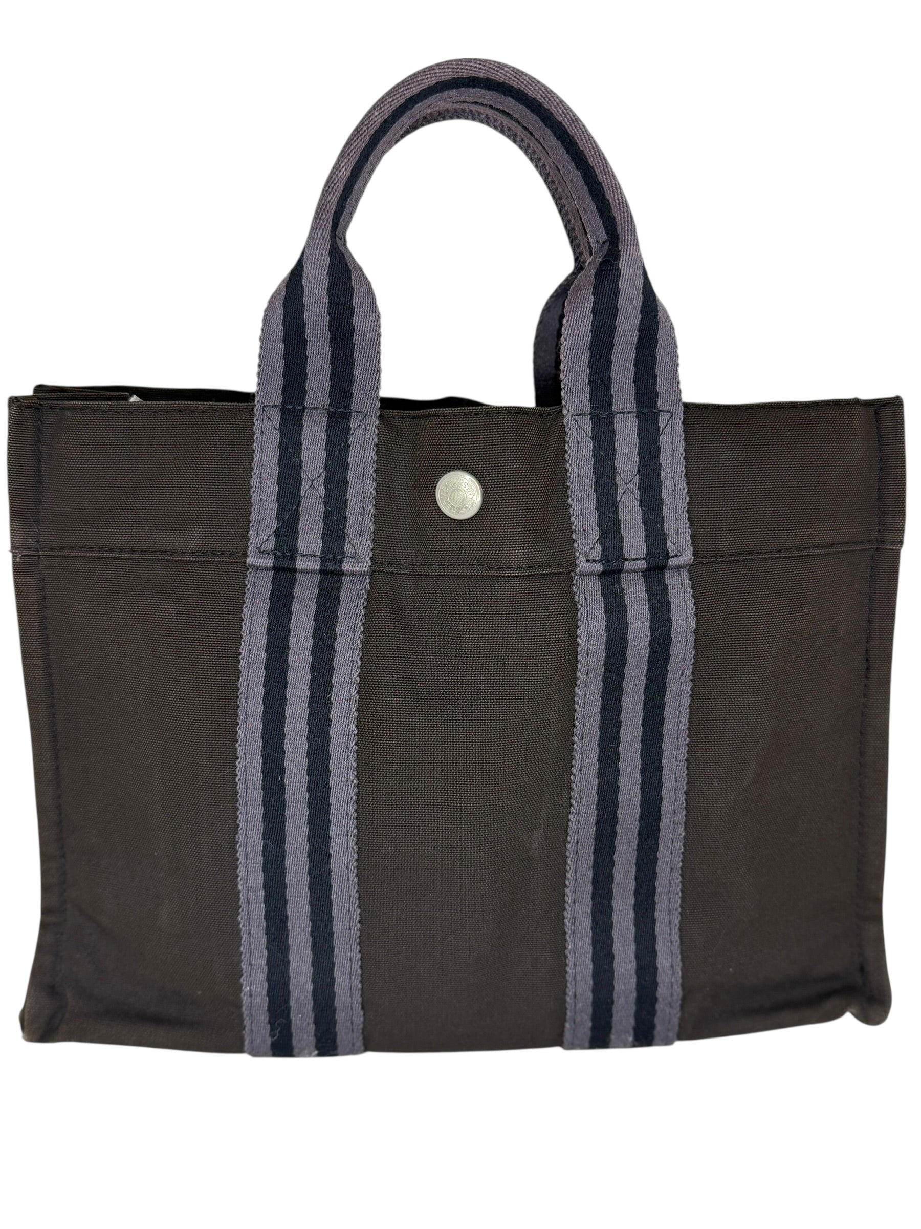 Hermès Fourre-Tout Canvas Tote