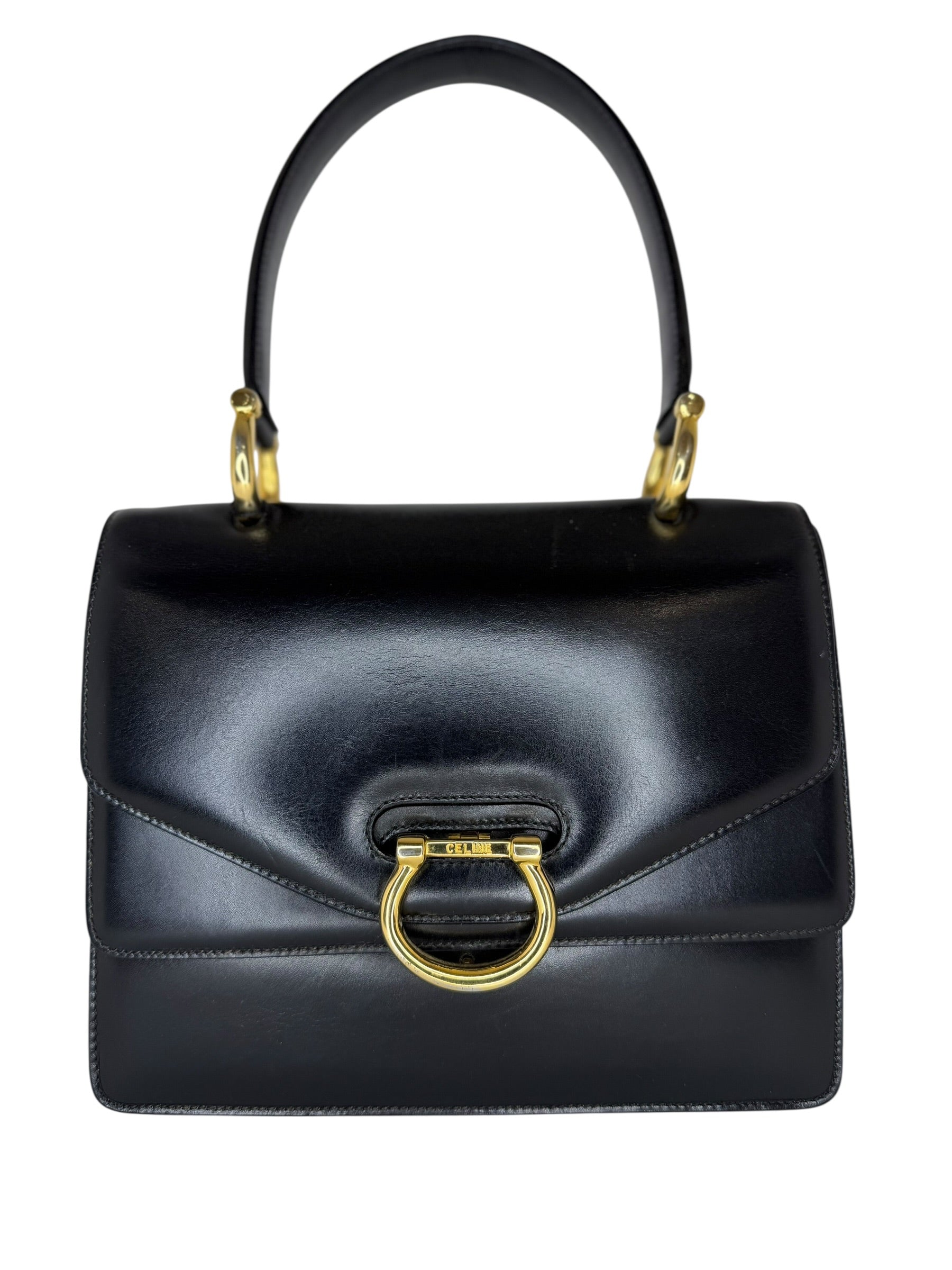 Celine Sulky Ring Flap Shoulder Bag