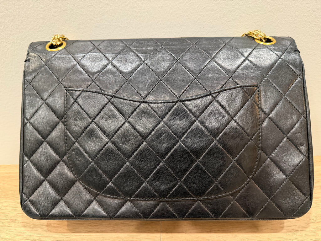 Vintage 90s Chanel Classic Double Flap Bag