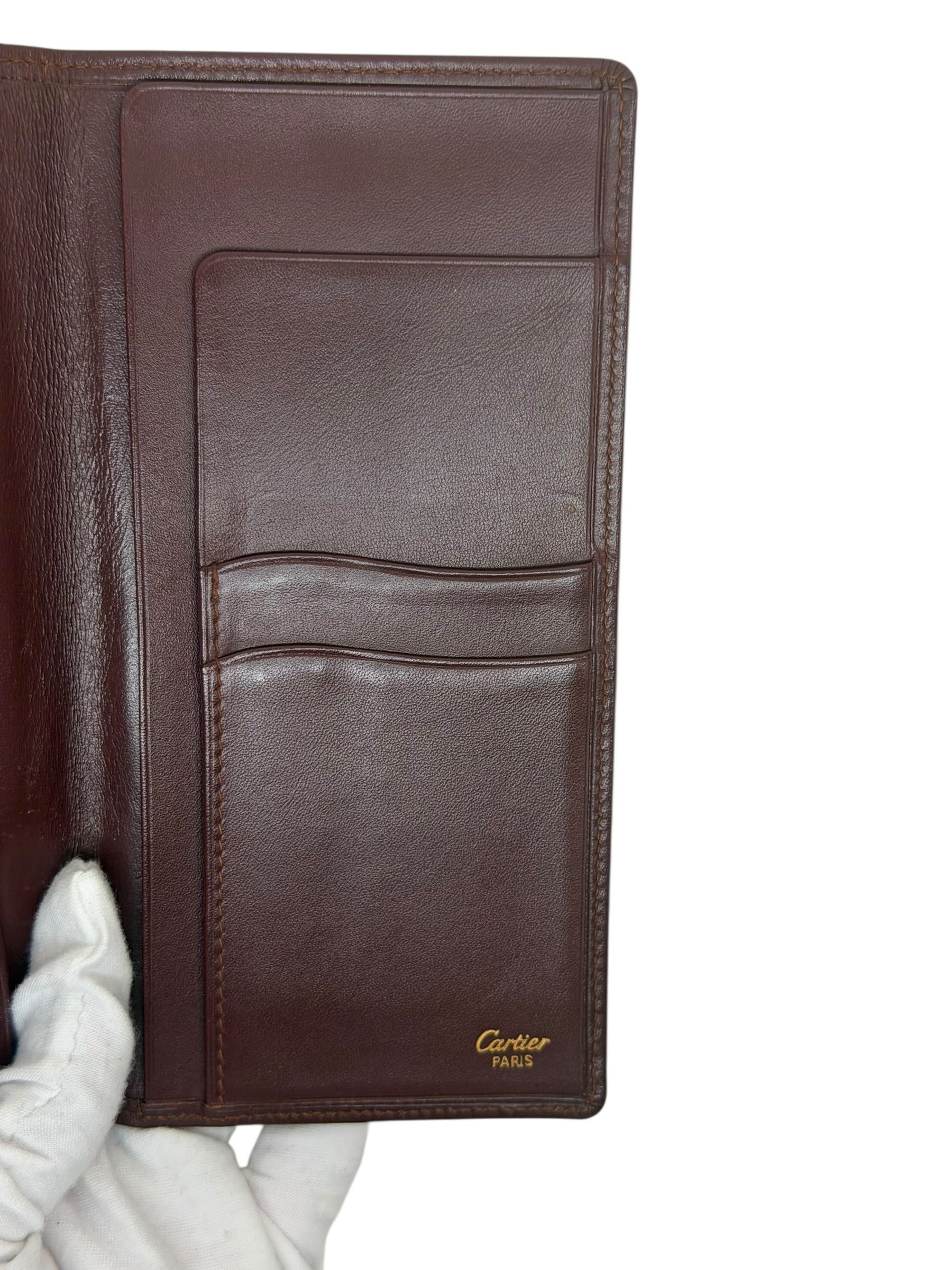 Cartier Must de Cartier Long Bifold Wallet