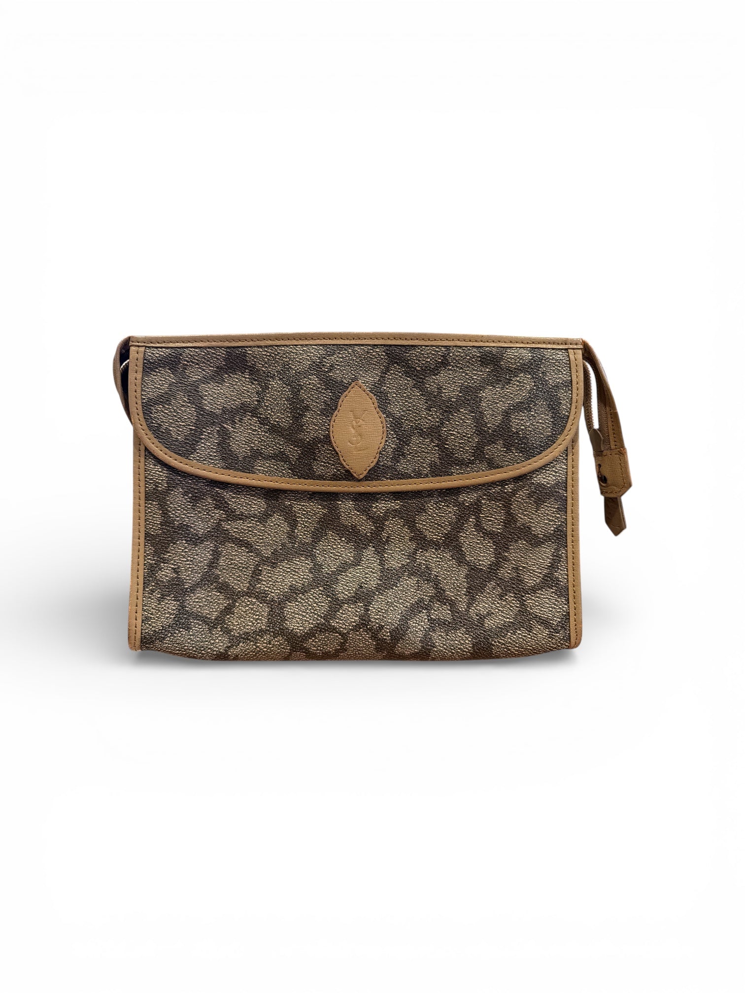 Yves Saint Laurent Giraffe Print Clutch