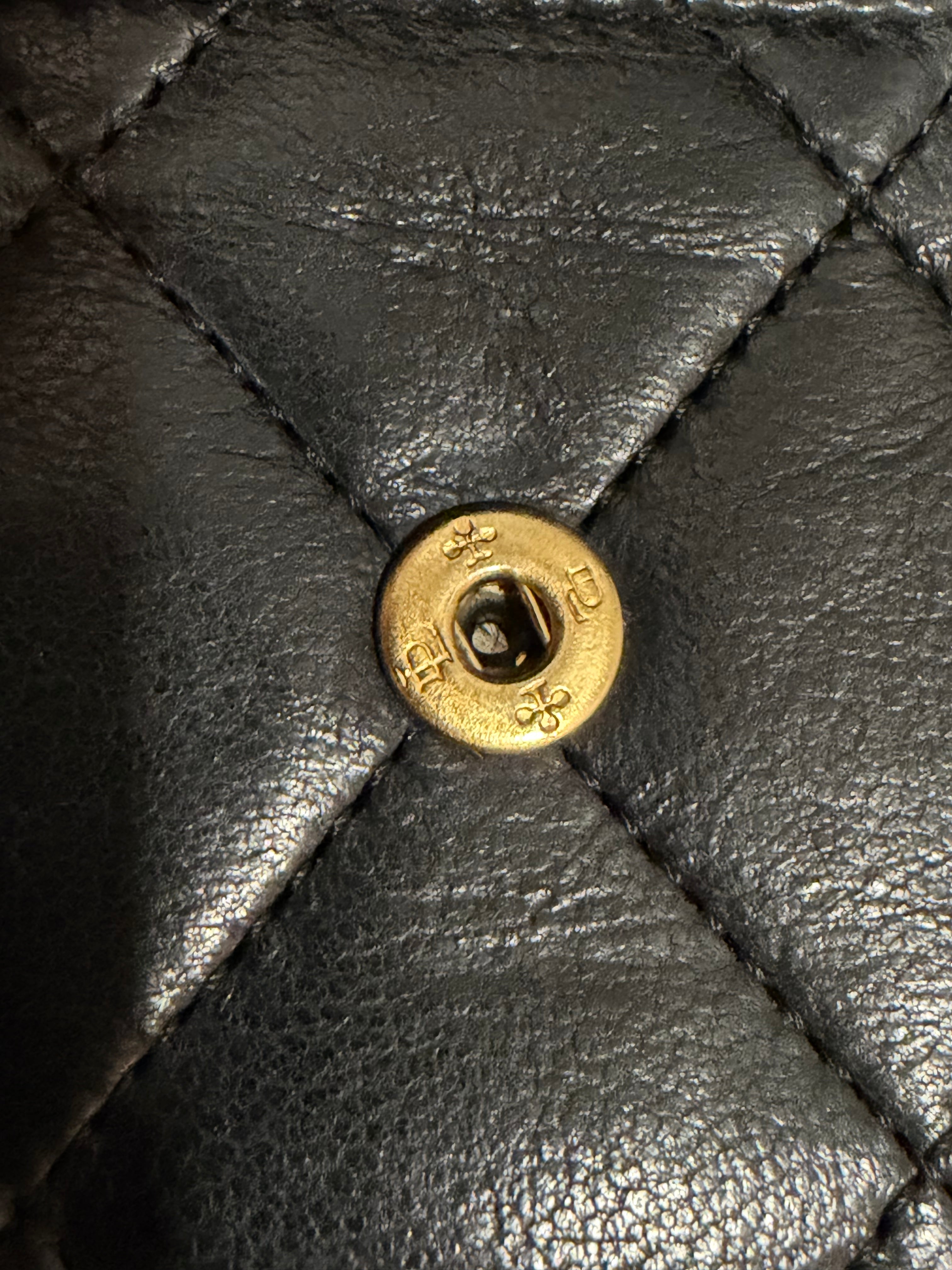 Vintage 90s Chanel Classic Double Flap Bag