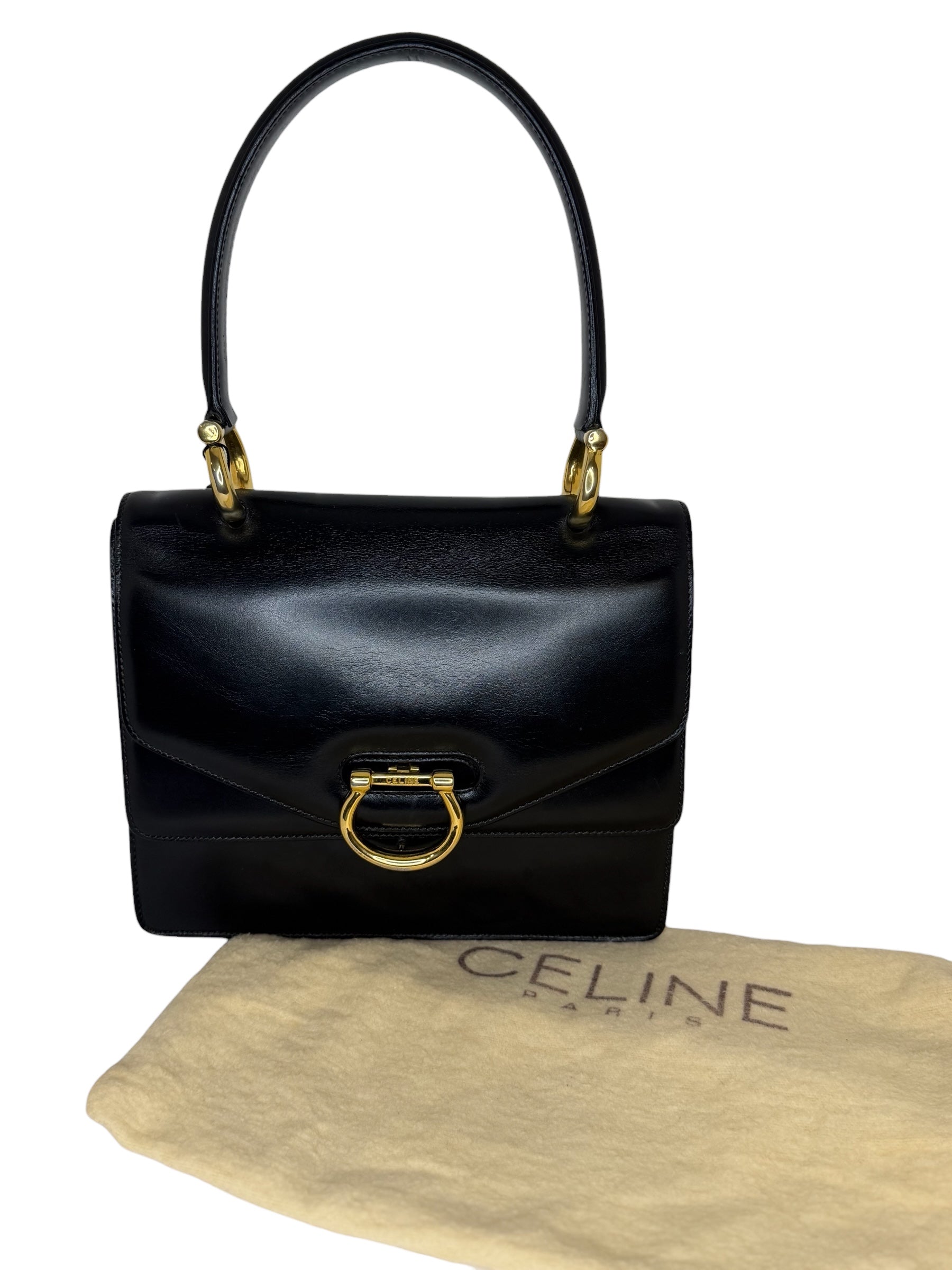 Celine Sulky Ring Flap Shoulder Bag