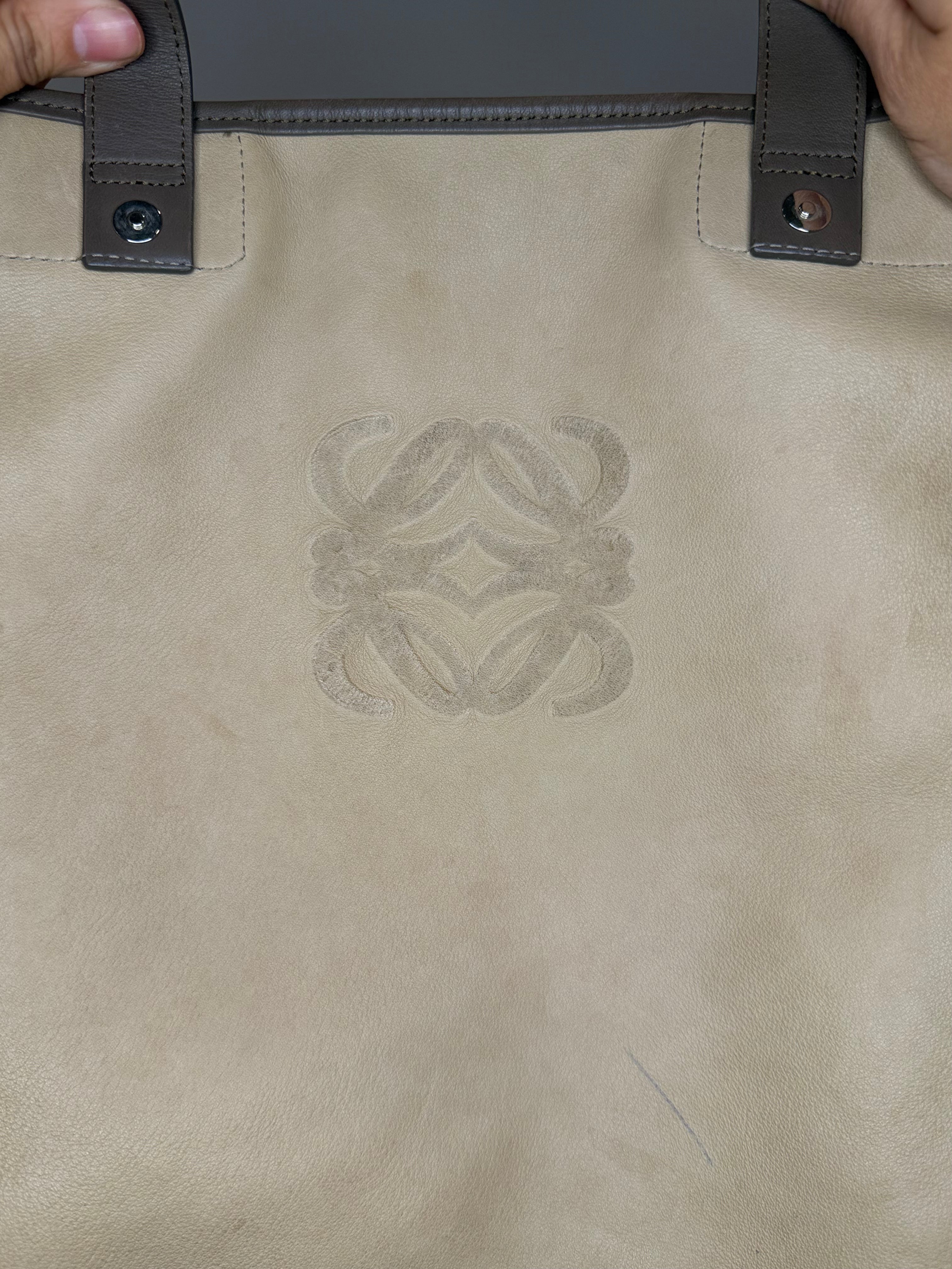 Loewe Suede Messenger / Shoulder Bag