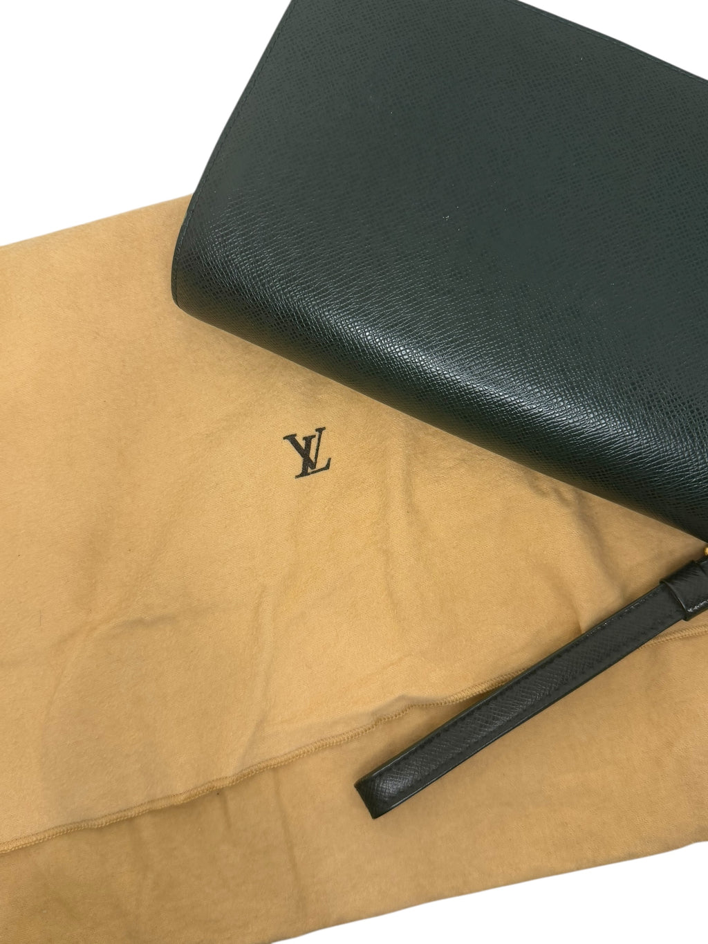 Louis Vuitton Taiga Baikal Clutch
