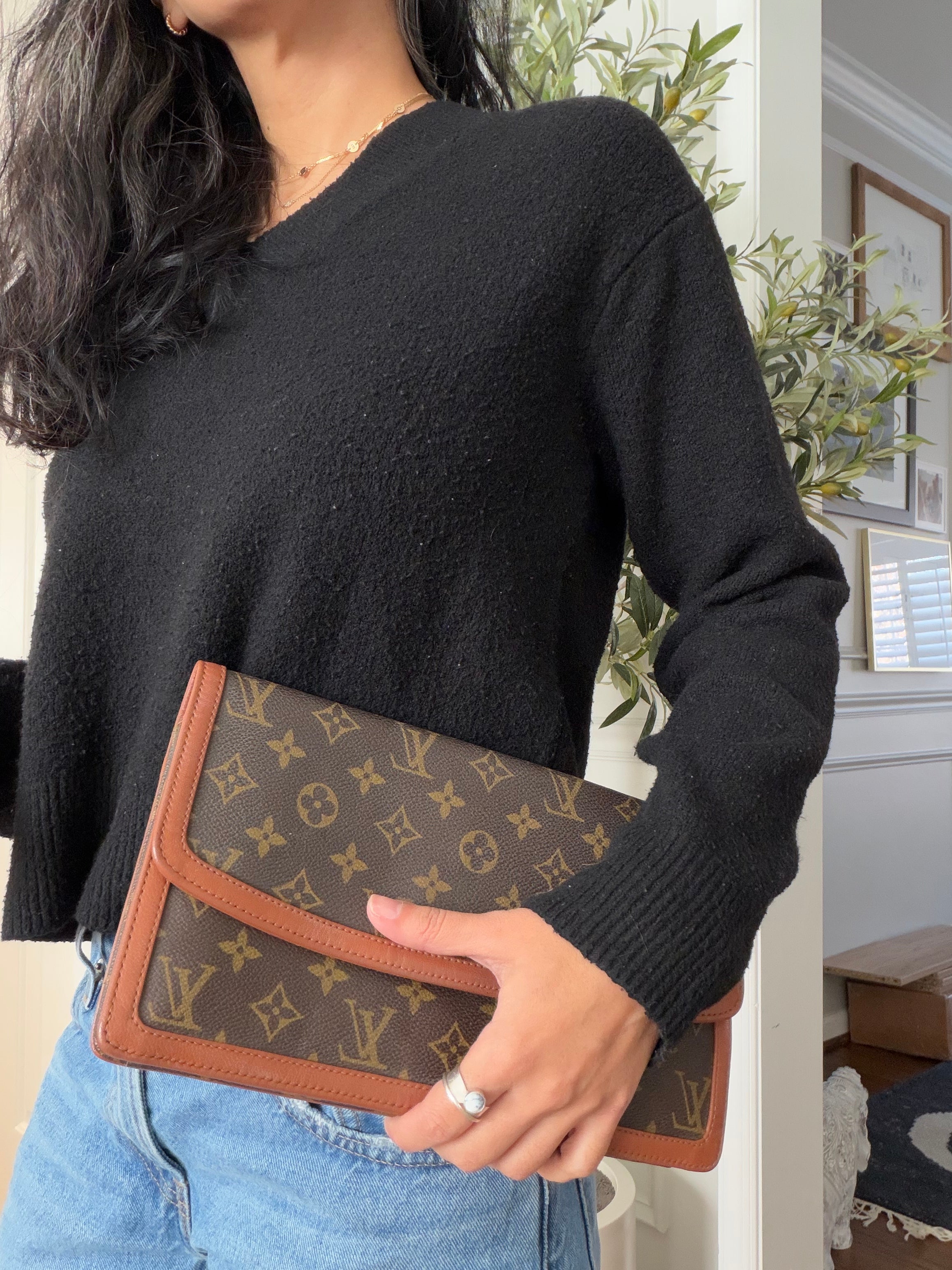 Louis Vuitton Monogram Pochette Dame GM